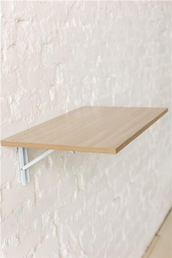 Стол настенный, складной (СЛСК 600 / ясень шимо светлый) фото 3