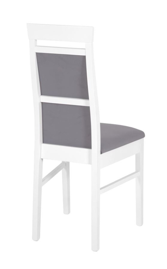 Стул Беррен (тон 304 белый/ткань Баланс 996) фото 4