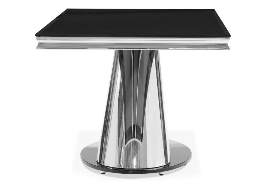 Стол стеклянный Kolonel черный фото 3