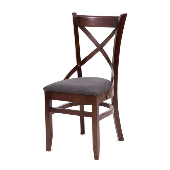 Стул "Хью" (темный тон/темно-серый М07) фото 1