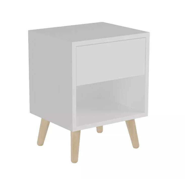 Прикроватная тумба "Хаук" (Белый/ТП03) фото 1