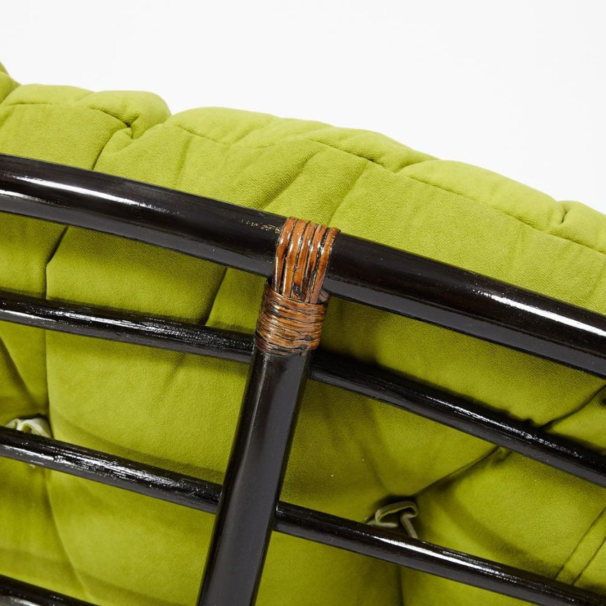 Кресло Папасан/Papasan (23/01 W) /с подушкой и ремешками/ диаметр подушки 125см, 115х101х104см, анти фото 7