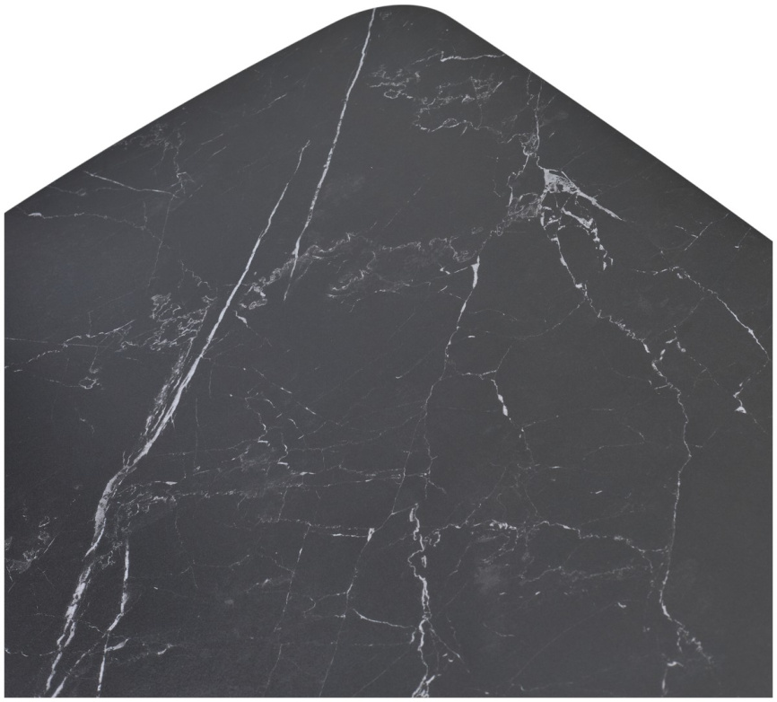 Стол BLANCO 160 MATT BLACK MARBLE SOLID CERAMIC / Орех, ®DISAUR фото 12