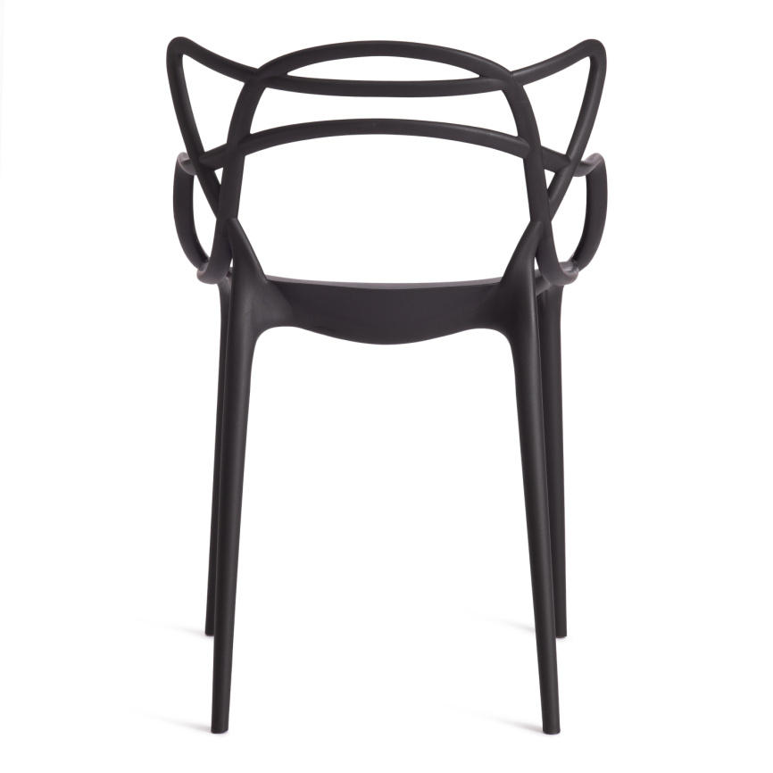 Стул Кет Чаир/Cat Chair (мод.028) пластик, 53х59х82,5см, черный  фото 8