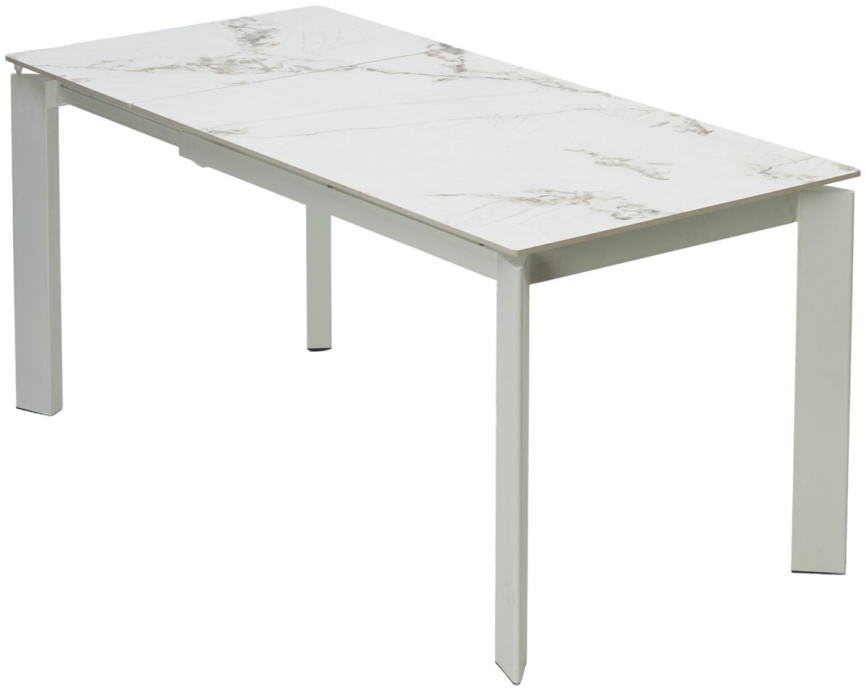 Стол КОРНЕР (CORNER) 120 цвет ГОЛДЕН ЖАДЕ (GLOSS GOLDEN JADE SOLID CERAMIC) / БЕЛЫЙ, ®DISAUR фото 11
