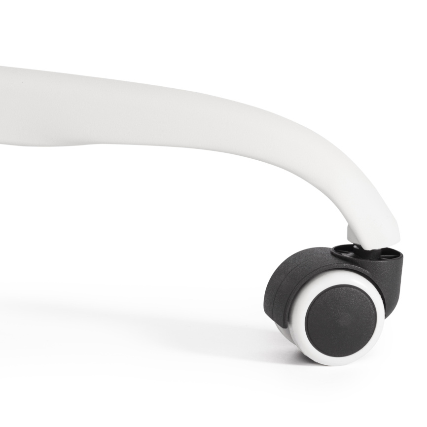 Кресло Лугано Вт/Lugano Wh ткань teddy/тедди, светло-серый фото 4