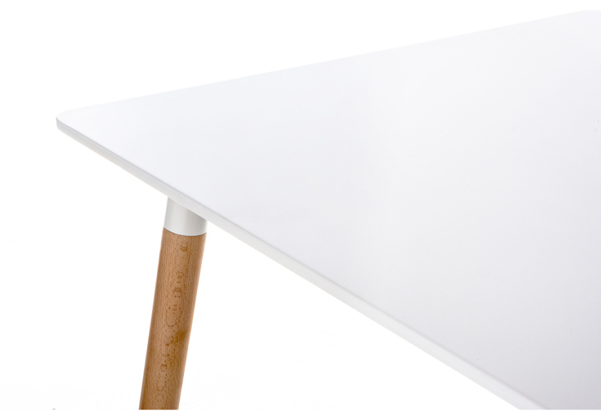 Стол деревянный Table 120 white / wood фото 6