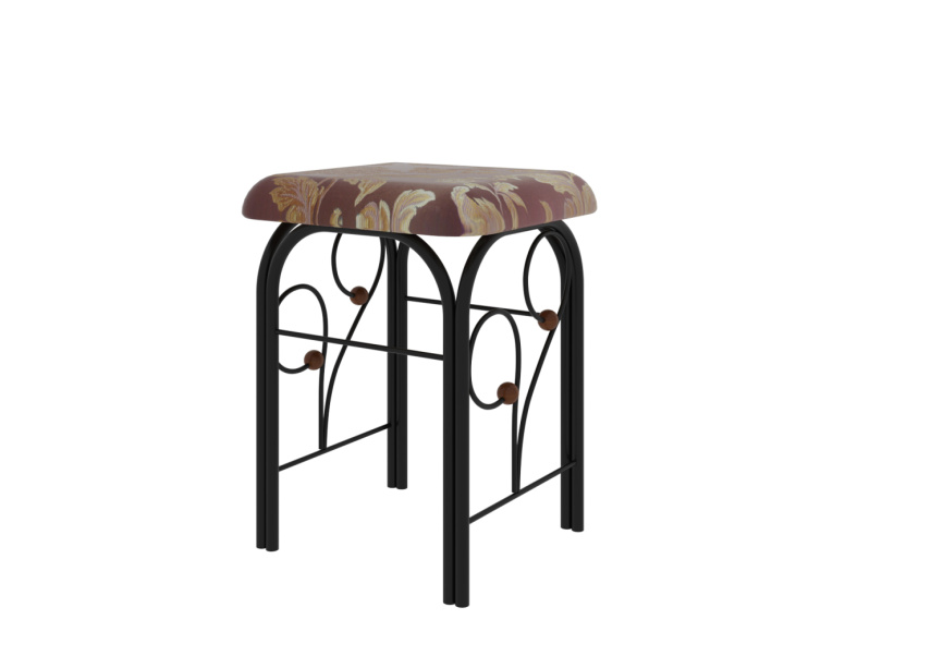 Банкетка Фортуна ММД 501, Черный/Бежевый фото 1