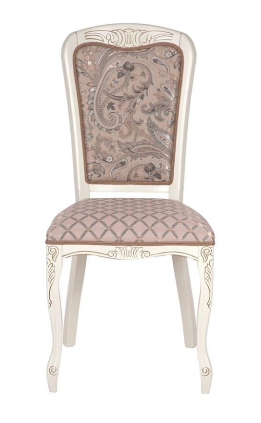 Стул Мартин (тон 308 + патина золото/ткань Афитап розовый/компаньон) фото 4