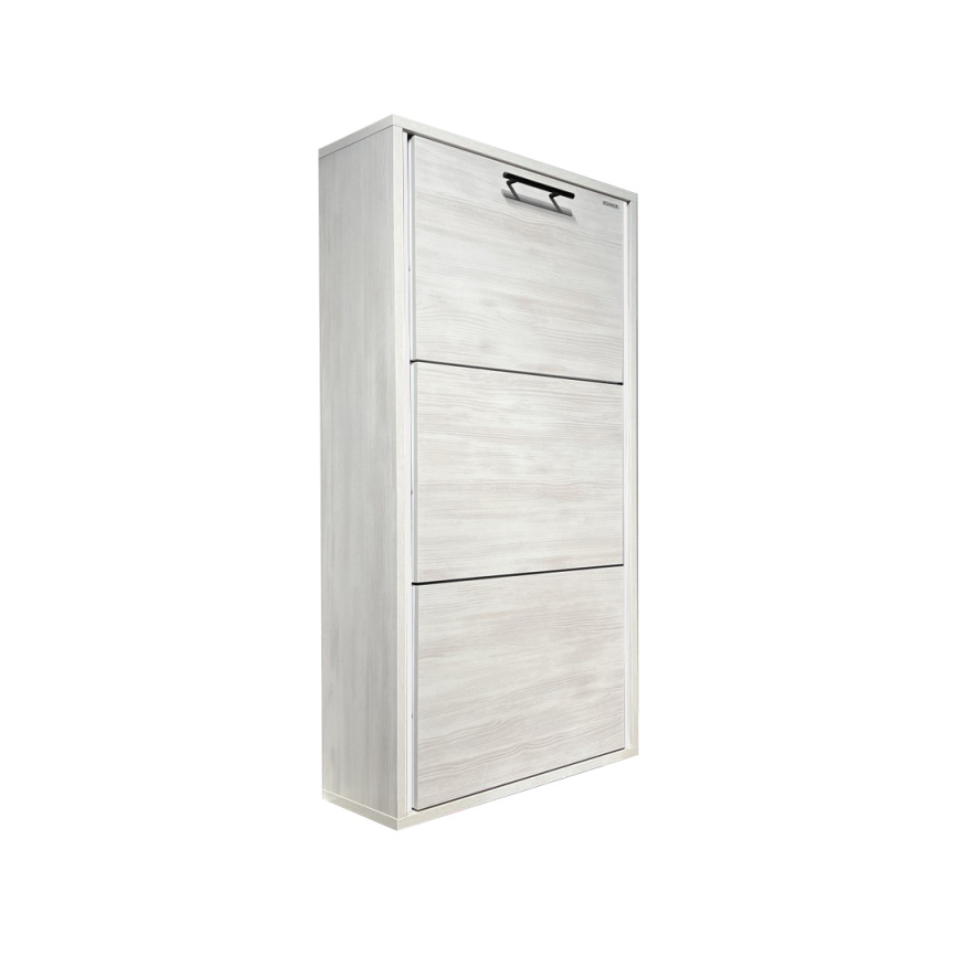 Обувница ЛАЙТ 3 МП (Выбеленное дерево / Выбеленное дерево) фото 1