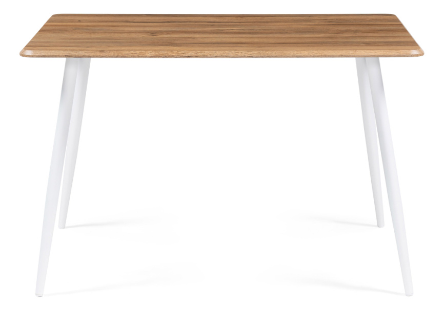 Стол деревянный Кангас 120х80х77 дуб вотан / белый фото 3