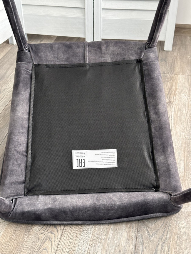Стул SONDRIO Grey Color-32, велюр / каркас в "чулках", ®DISAUR фото 8