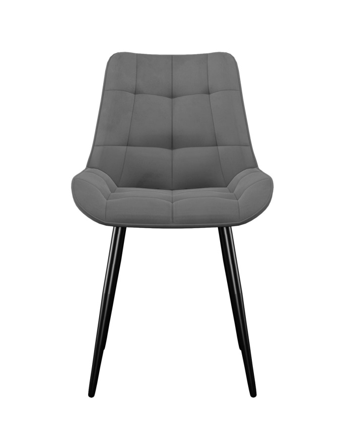 Стул DikLine 226 поворотный B22 GREY, ножки черные фото 3