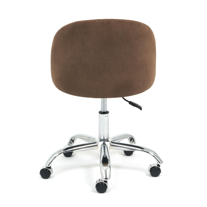 Кресло Мелоди/Melody флок , коричневый, 6 фото 5