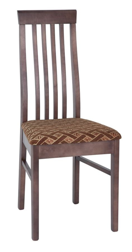 Стул Флёр (тон 317 темно-коричневый/ткань Хасира вишня) фото 1