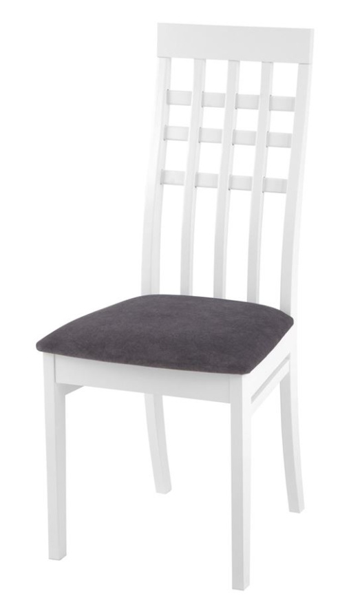 Стул "Милорд №6" (белый/ткань Iceberg Grey) фото 1