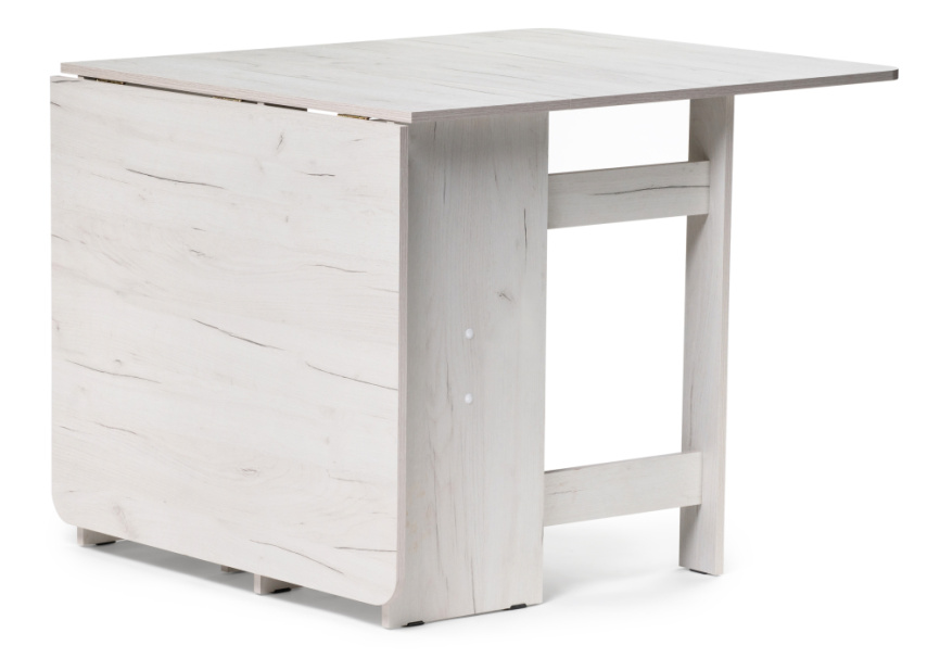 Стол деревянный Йентель дуб крафт белый фото 6