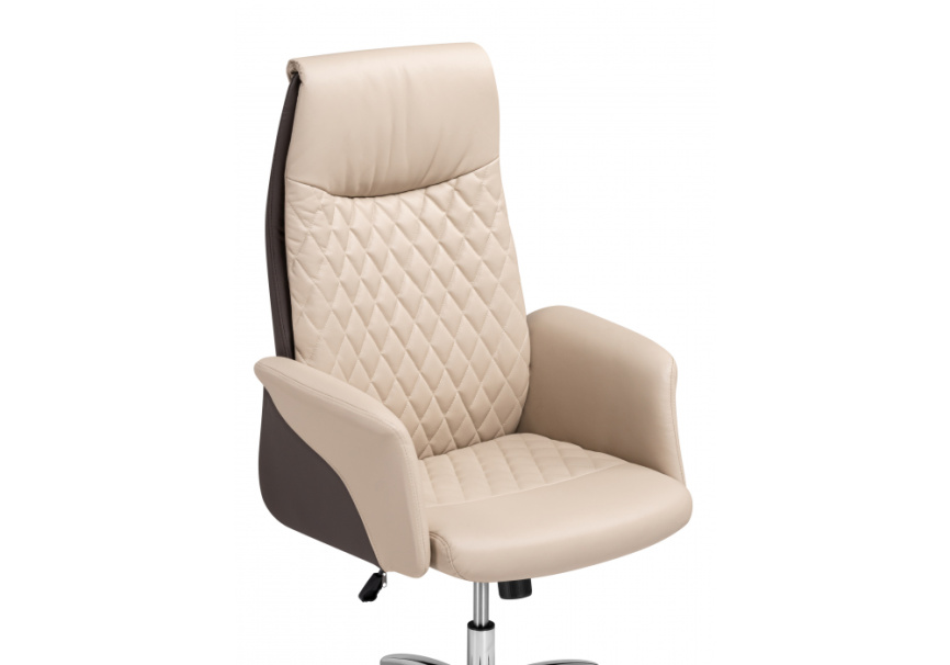 Офисное кресло Avrora beige / brown фото 6