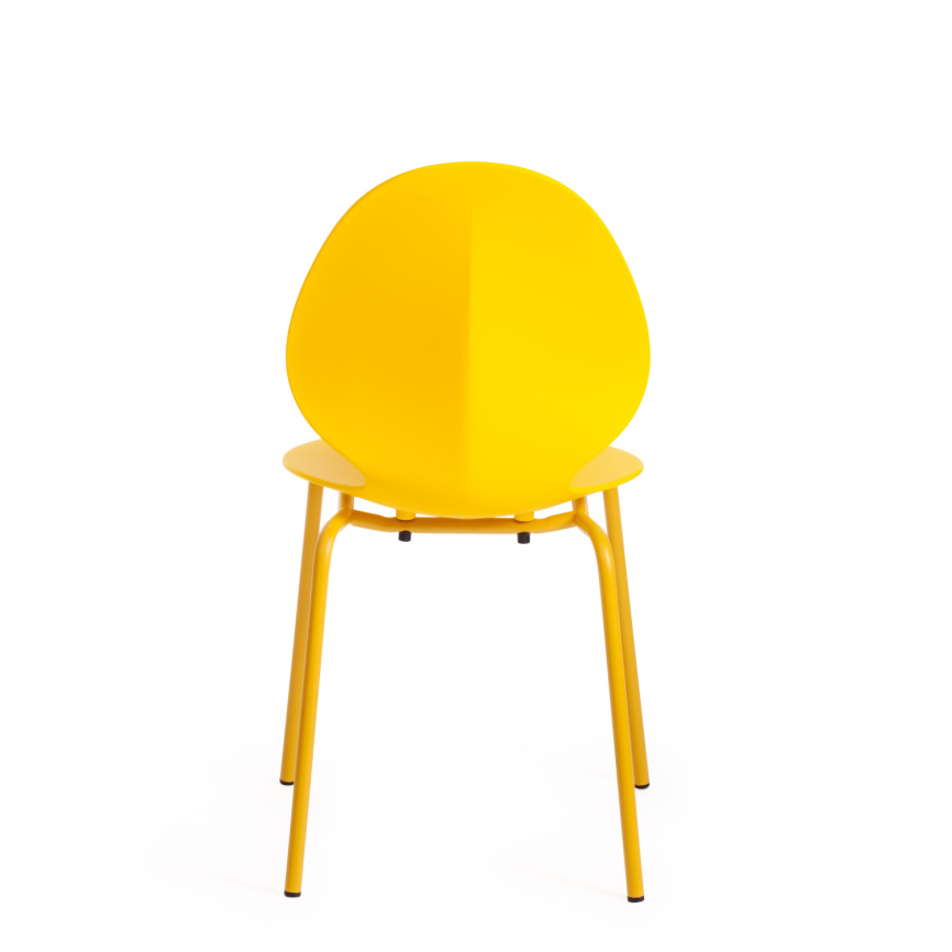 Стул EBAY (mod 03) / 1 шт. в упаковке металл/пластик, 52x46x83.5, желтый фото 4
