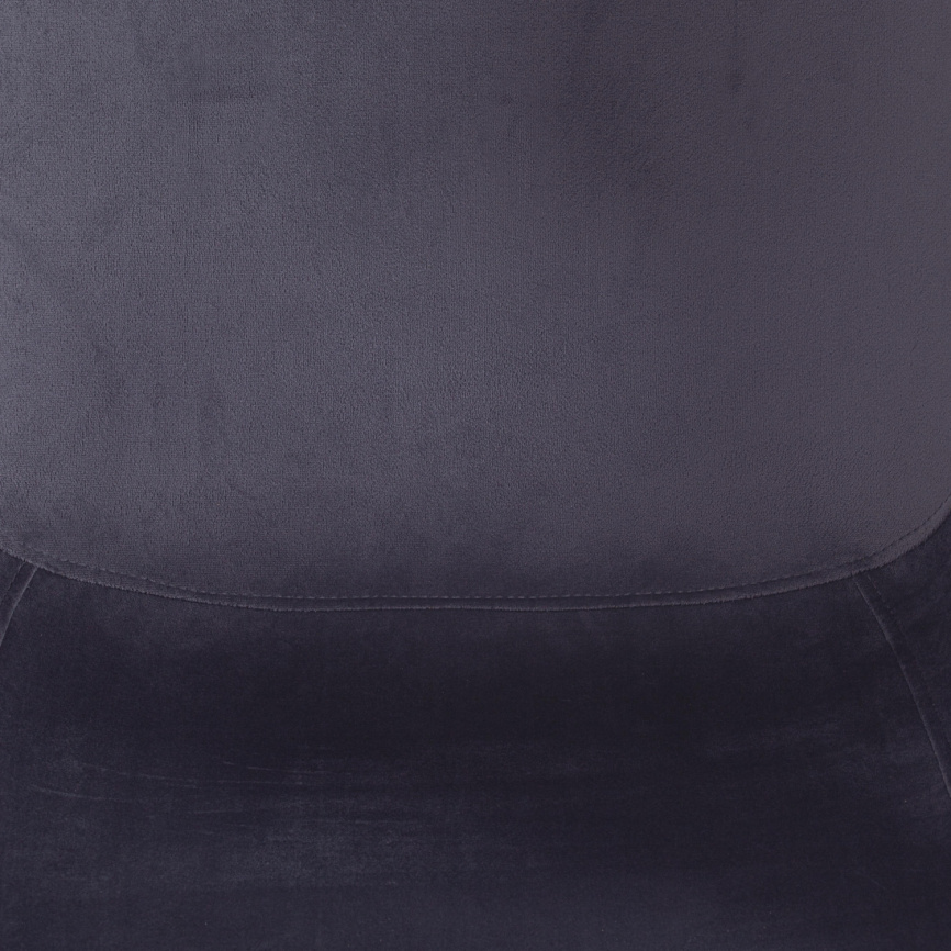 Кресло BOEING ( mod. 9120) / 1 шт. в упаковке металл/вельвет, 42x58x84.5x47см, серый (HLR 21)/черный фото 6