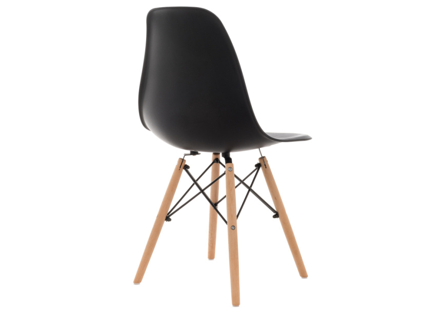 Пластиковый стул Eames PC-015 черный фото 5