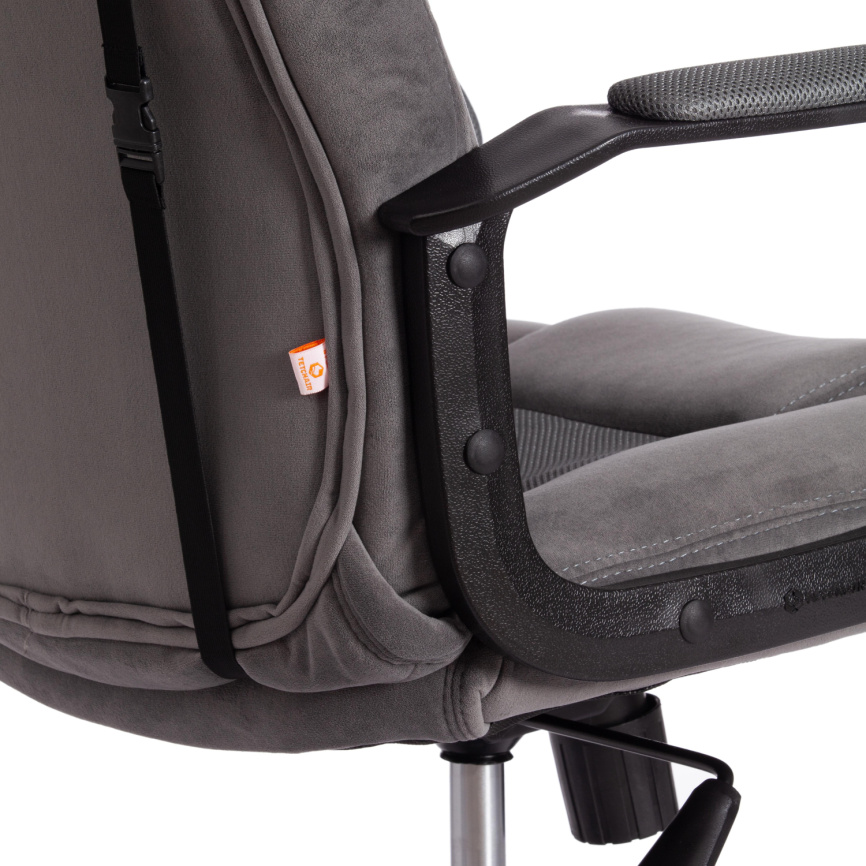 Кресло Драйвер/Driver (22) флок/ткань, серый/серый, 29/TW-12 фото 13