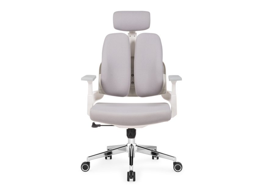 Компьютерное кресло Hiba gray / chrome фото 2