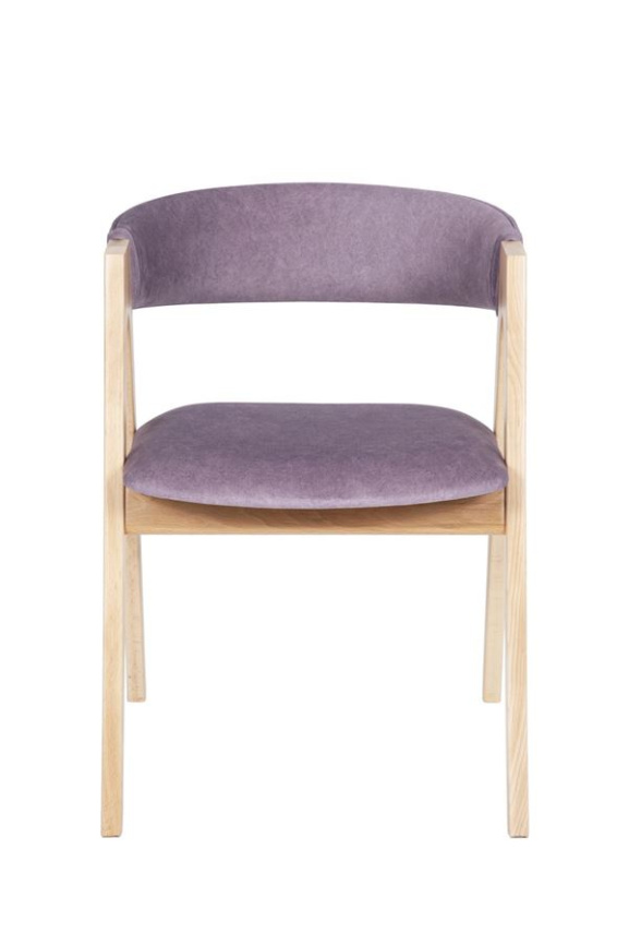 Стул "Честер 1" (бук/ткань Айсберг розовый) фото 2