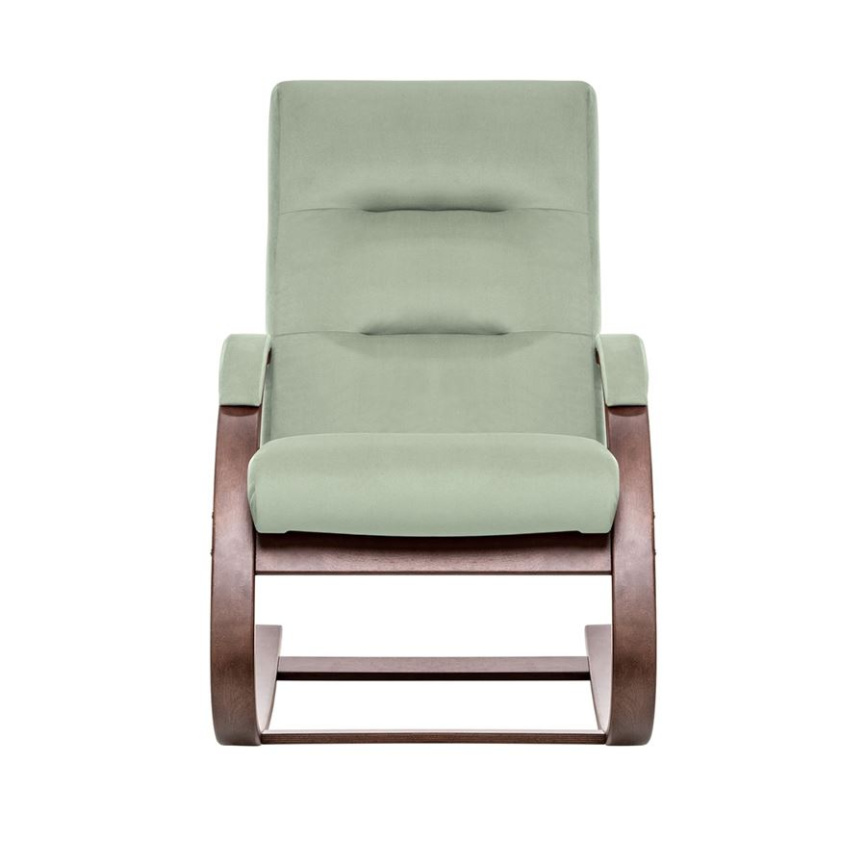 Кресло-качалка Милано  (Орех текстура/ткань V 14) фото 2