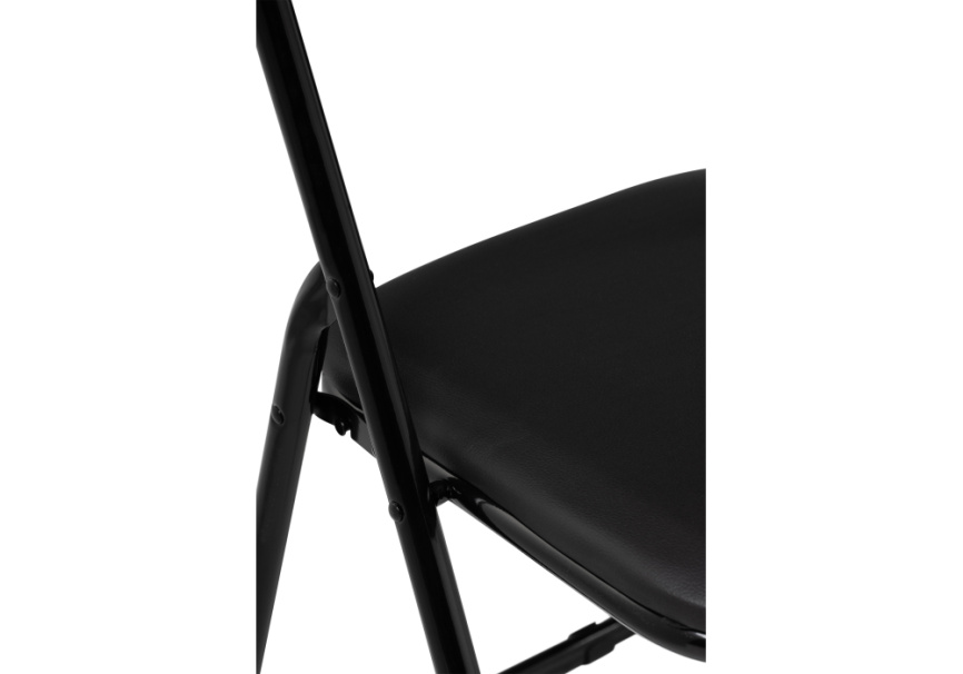 Стул на металлокаркасе Fold 1 складной black / black фото 7