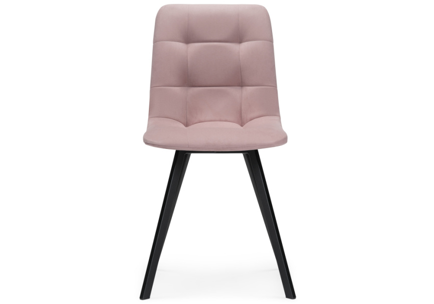 Стул на металлокаркасе Чилли розовый / черный фото 2
