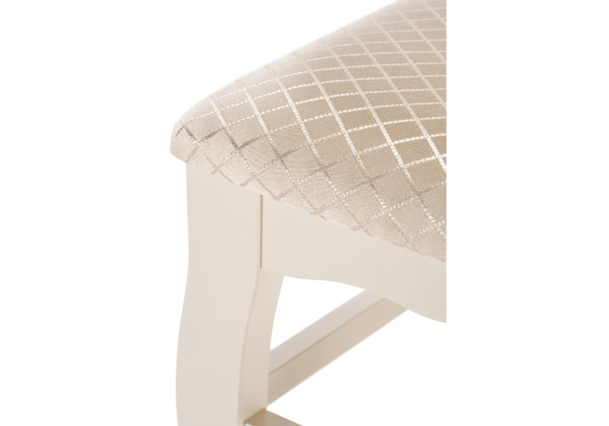Табурет Хаконэ молочный / ромб фото 5