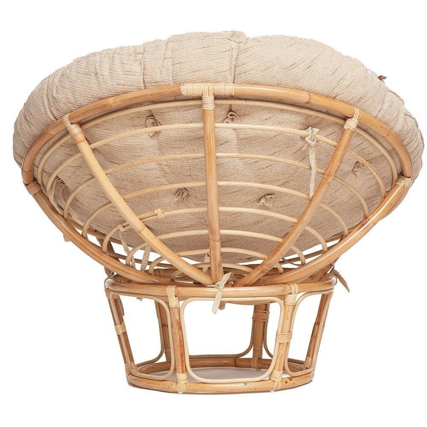 Кресло PAPASAN ECO/ПАПАСАН ЭКО P115-1/SP STD /c подушкой, ремешками/ диаметр подушки 129 см, 115x101 фото 5