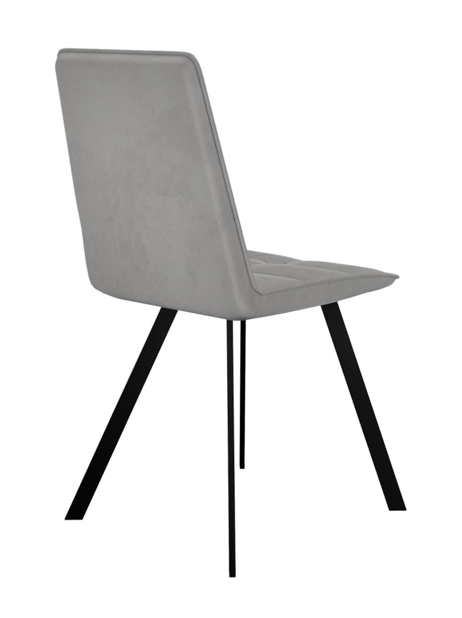 Стул DikLine 280 B22 GREY, ножки черные фото 3