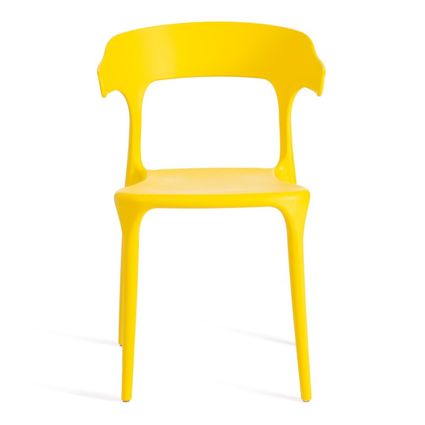 Стул TON (mod. PC33) / 1 шт. в упаковке пластик, 49 x 52 x 74 см, Yellow (Желтый) 11 фото 2