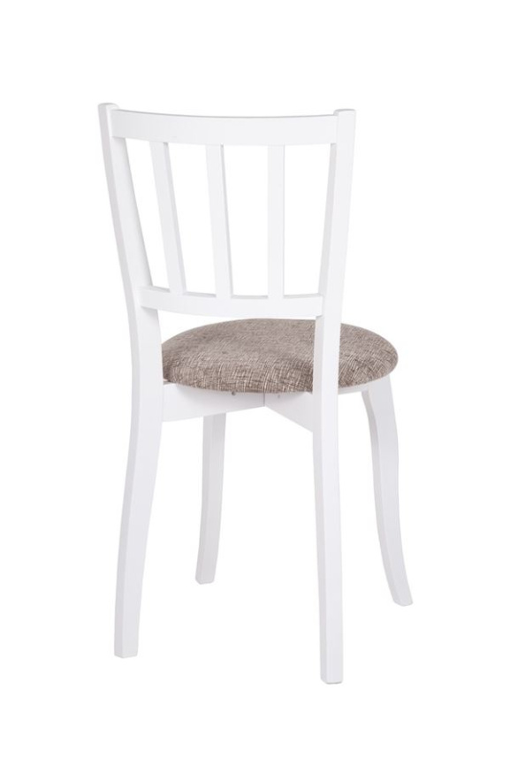 Стул Сальст (тон 304 белый/ткань Лайн белый) фото 2