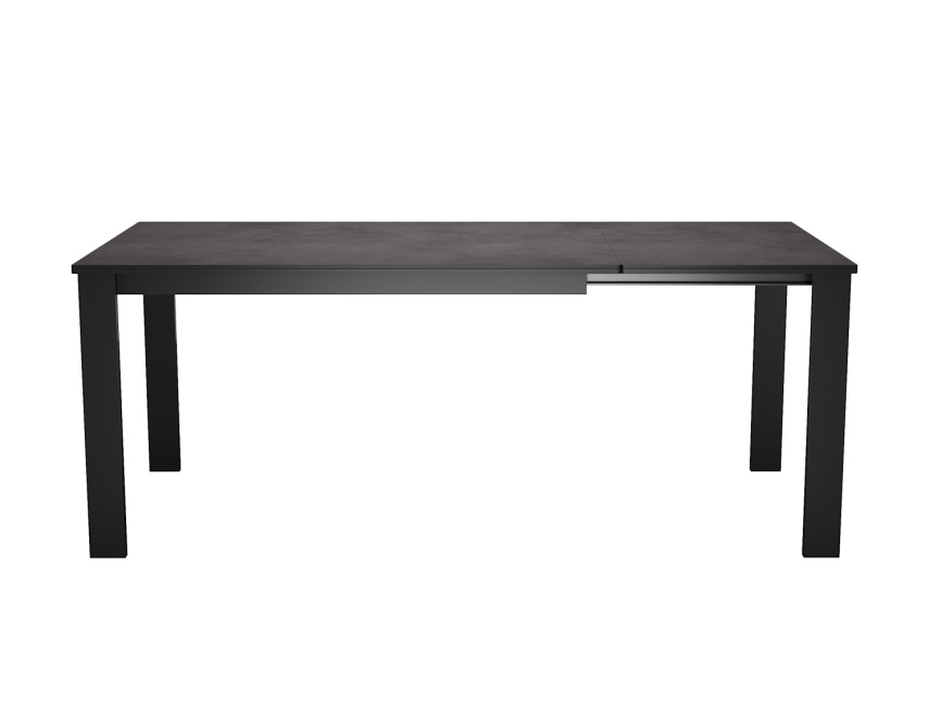 Стол DikLine DKT130 Керамика мрамор Бронза/подстолье черное/опоры черные фото 2