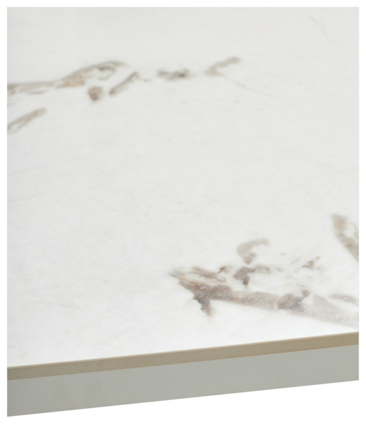 Стол КОРНЕР (CORNER) 120 цвет ГОЛДЕН ЖАДЕ (GLOSS GOLDEN JADE SOLID CERAMIC) / БЕЛЫЙ, ®DISAUR фото 6