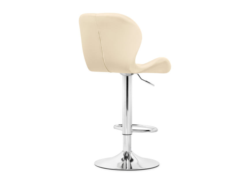 Барный стул Trio beige / chrome фото 4
