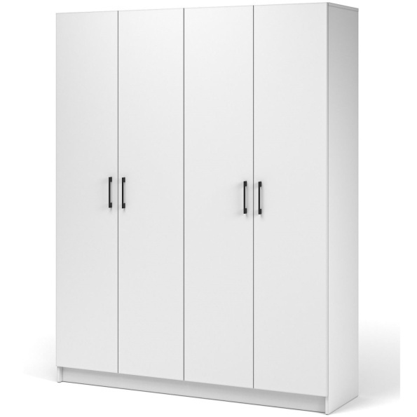 Шкаф «Чикаго» 4д, белый фото 1