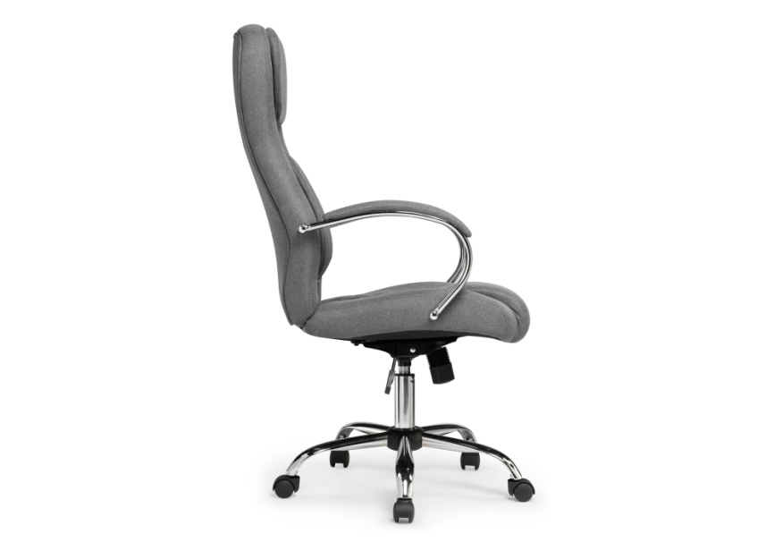 Компьютерное кресло Tron gray fabric фото 4