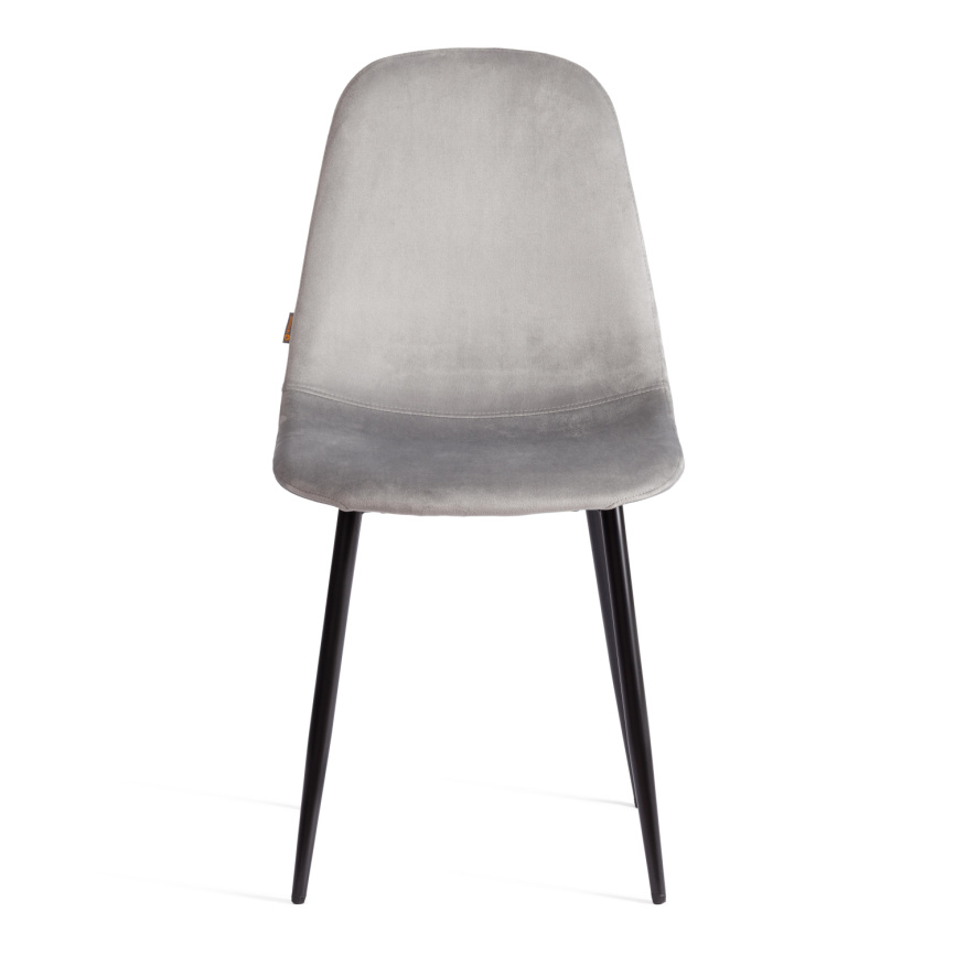 Стул Бриз/Breeze (мод.JSC-58) велюр/металл, 44х53х86см, серый HLR19/черный фото 5