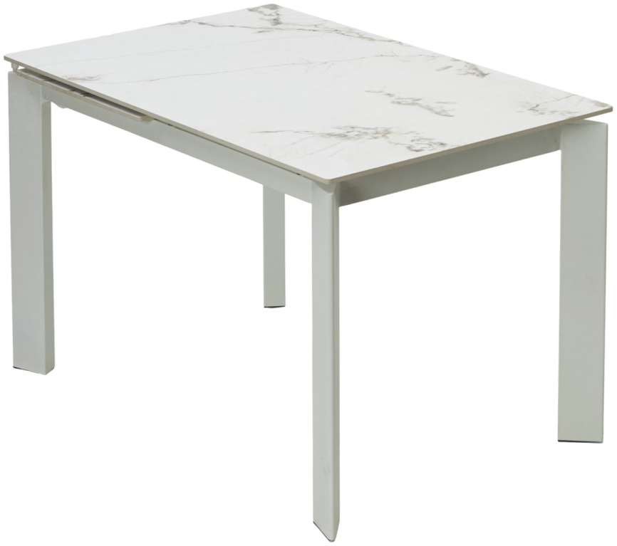 Стол КОРНЕР (CORNER) 120 цвет ГОЛДЕН ЖАДЕ (GLOSS GOLDEN JADE SOLID CERAMIC) / БЕЛЫЙ, ®DISAUR фото 13