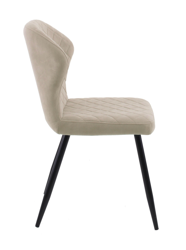 Стул DikLine 239М B03 BEIGE, ножки черные фото 2