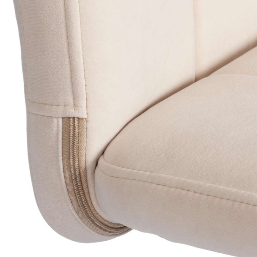 Кресло Фиеста/Fiesta флок , молочный, 4 фото 8