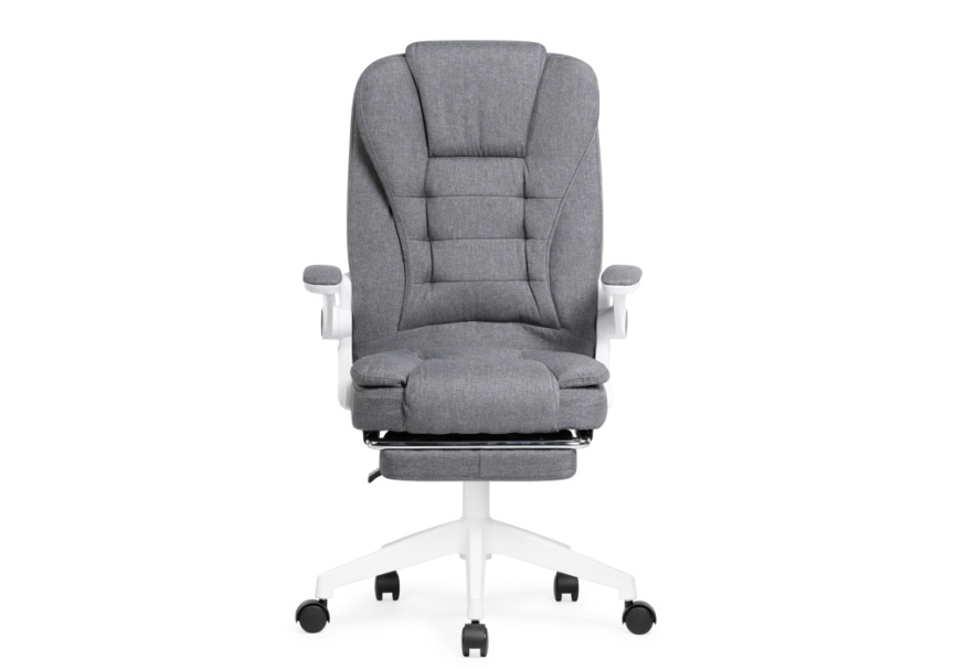 Компьютерное кресло Mitis gray / white фото 3