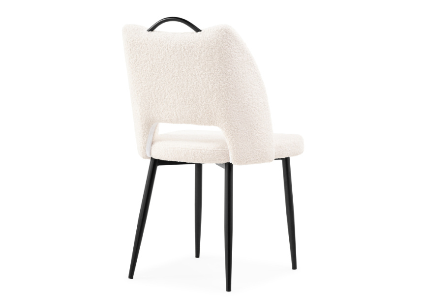 Стул на металлокаркасе Barton beige / black фото 5