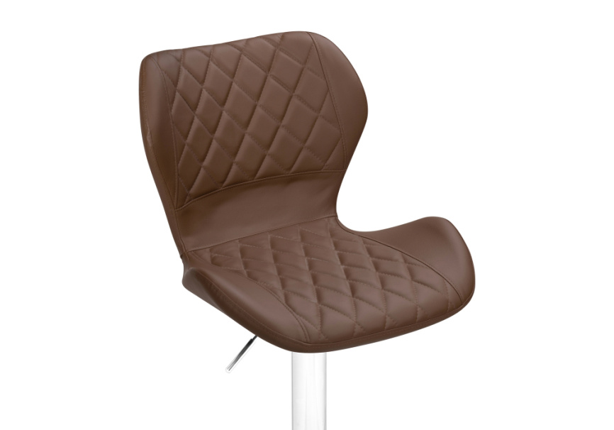 Барный стул Porch brown / chrome фото 5