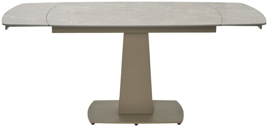Стол BALDE 120 MATT LATTE STONE SOLID CERAMIC/ TAUPE, ®DISAUR фото 6