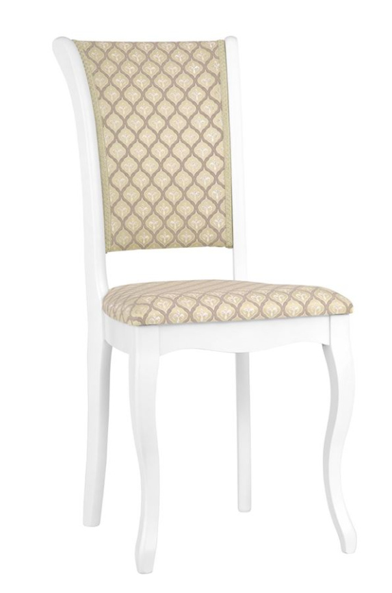 Стул С6 стул (тон 304 белый/ткань рио компаньон 17) фото 2